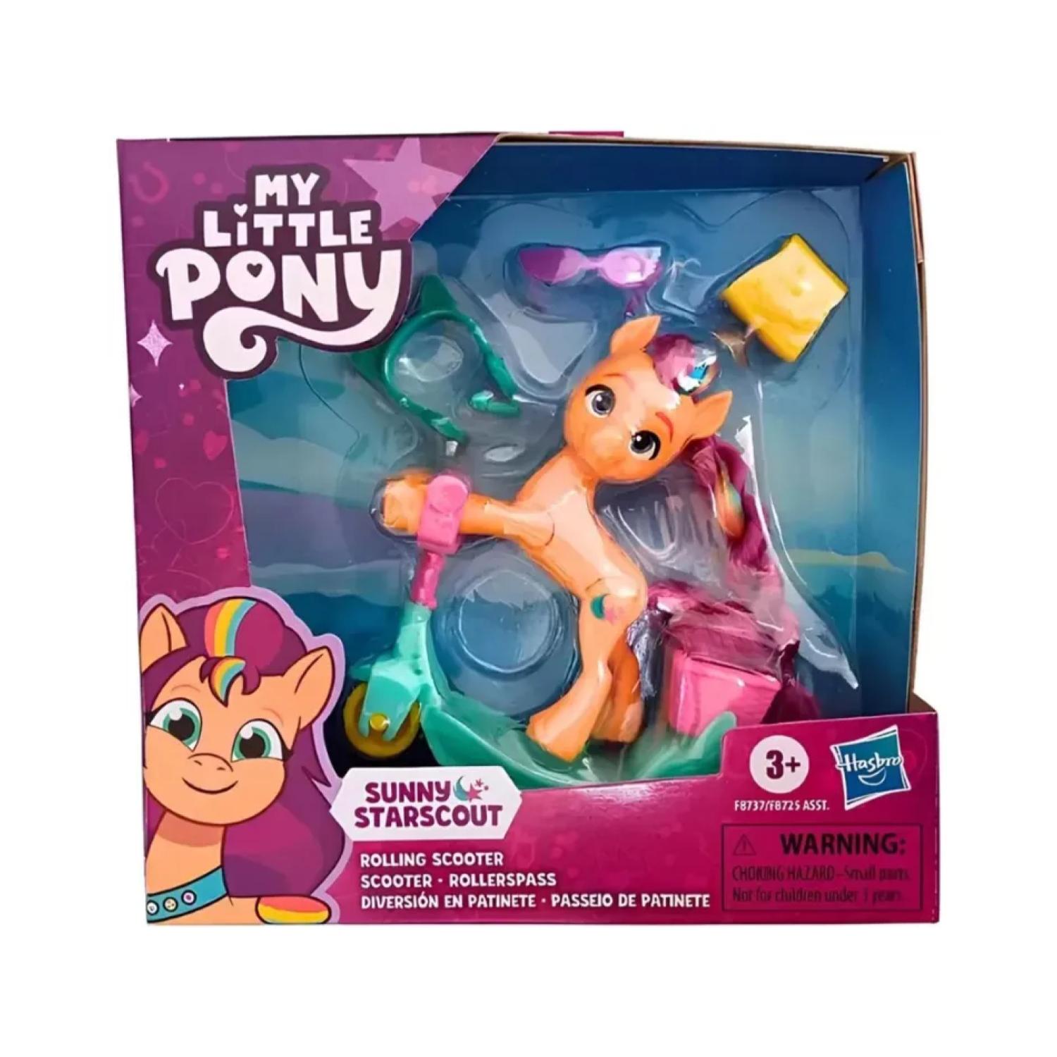 JUGUETE FIGURA MY LITTLE PONY SUNNY STARSCOUT CON ACCEOSRIOS - 2
