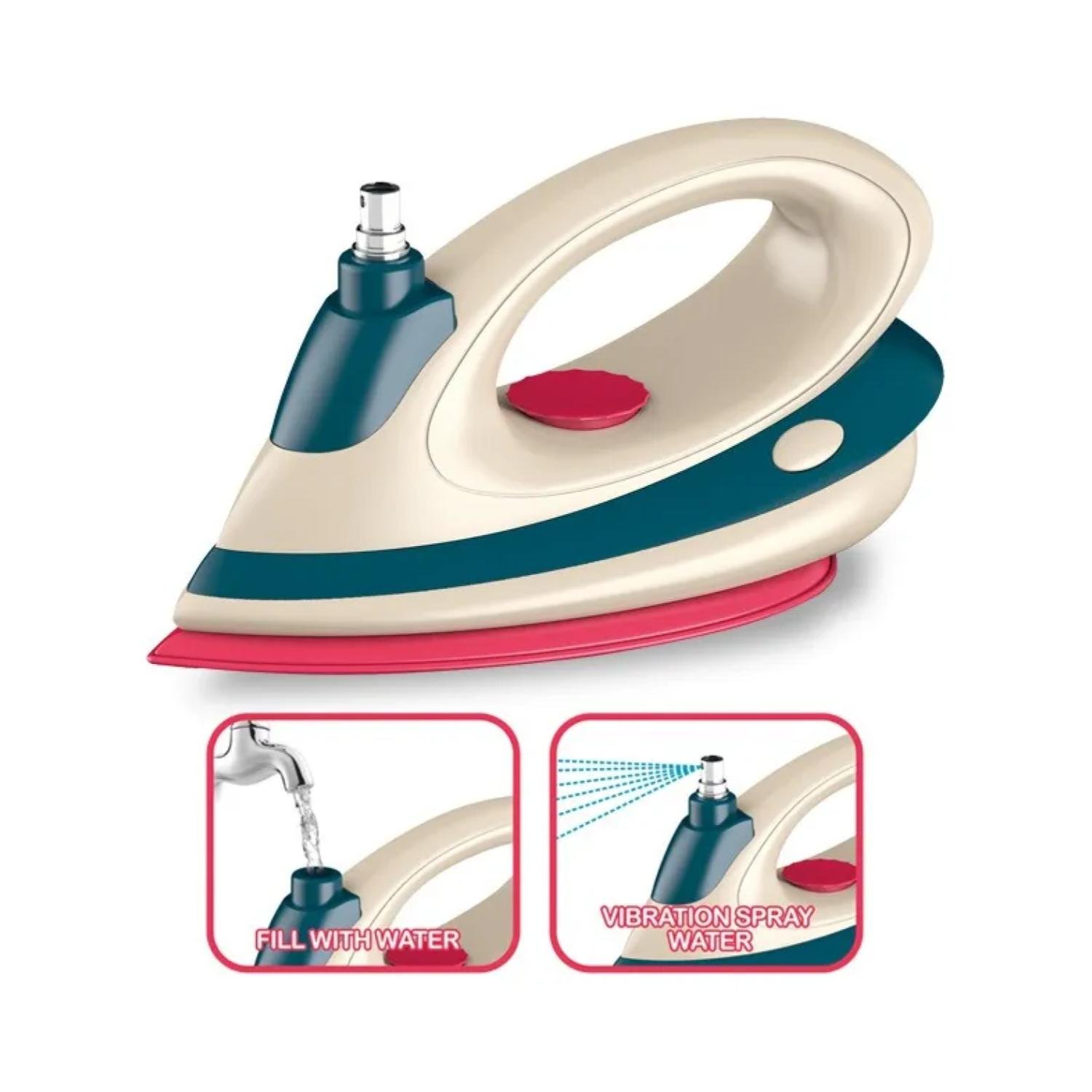 JUGUETE PLANCHA A VAPOR LUCES Y SONIDOS 12X22CM INFANTIL - 2