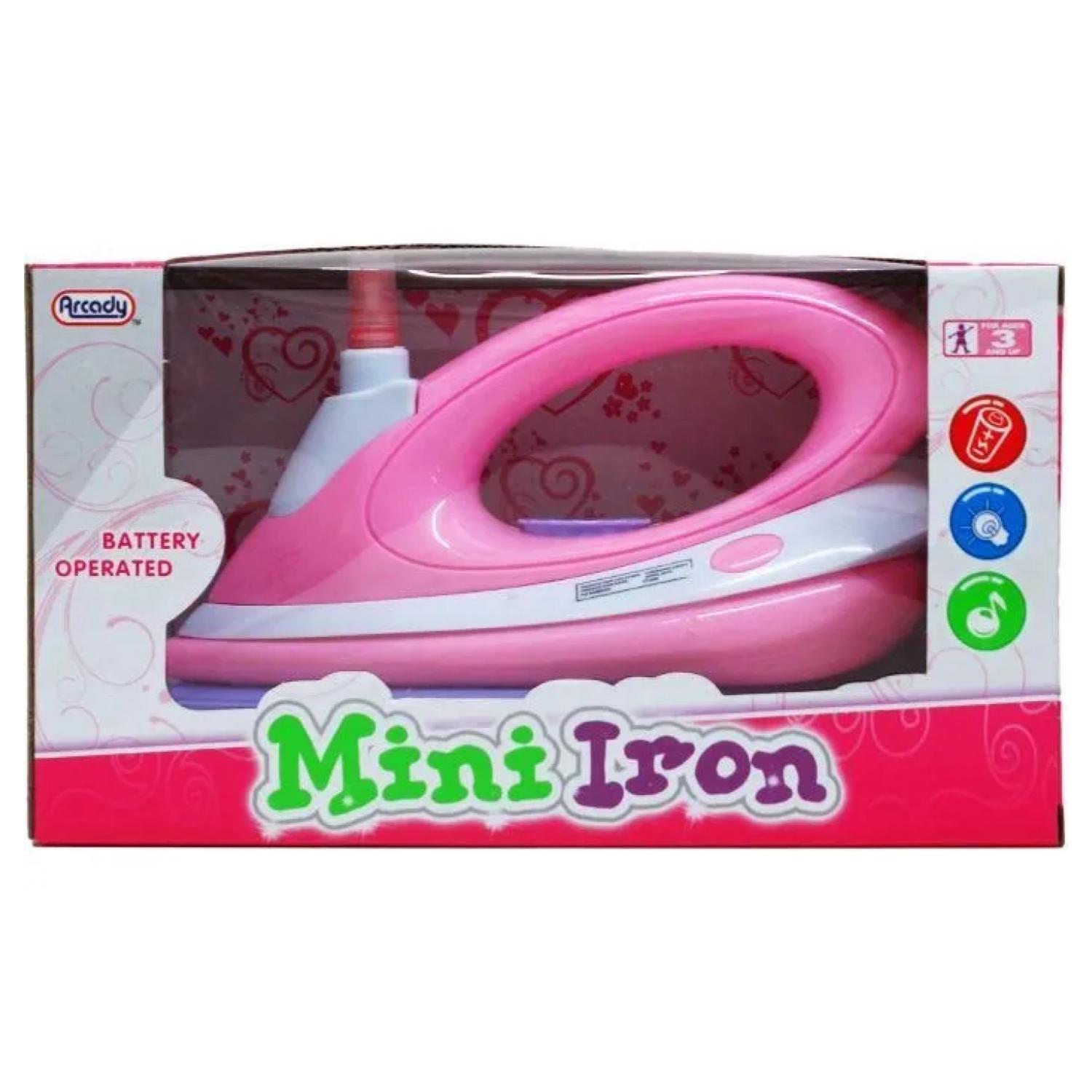 JUGUETE PLANCHA A VAPOR LUCES Y SONIDOS 12X22CM INFANTIL - 4