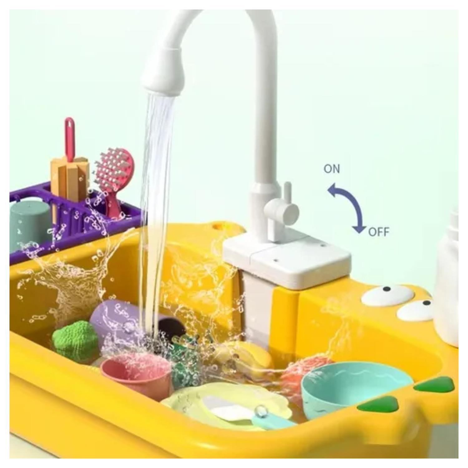 JUGUETE FREGADERO DE COCINA CON ACCESORIOS INFANTIL - 3