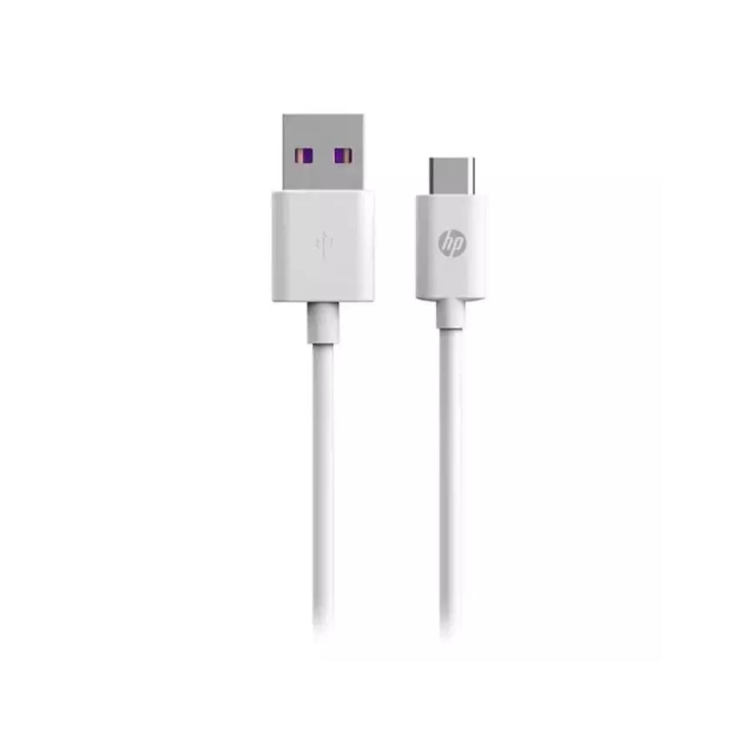 CABLE USB 3.0 A USB C 2MT BLANCO DHC-TC100 HP - 1