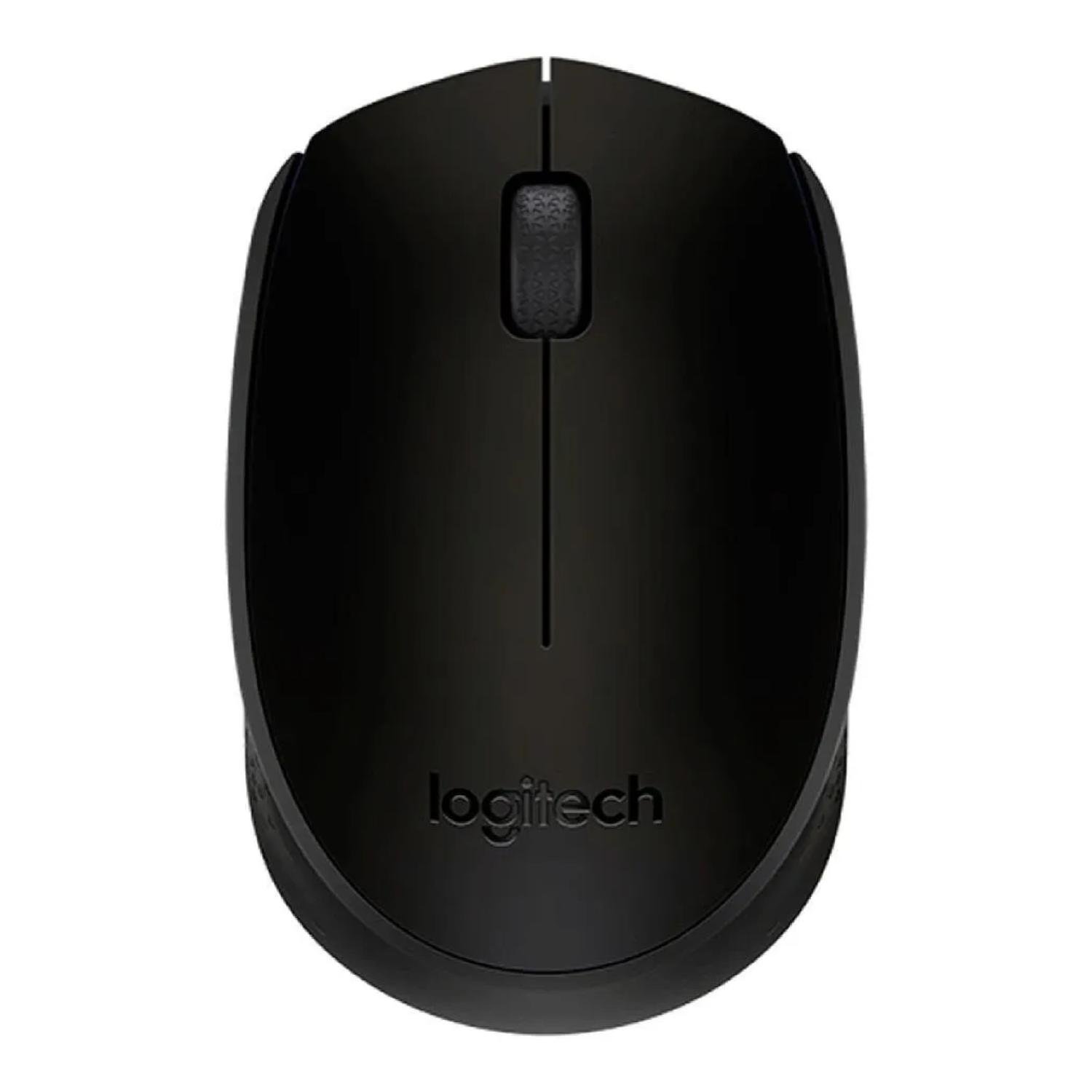 MOUSE INALAMBRICO USB PEQUEÑO OFICINA M170 NEGRO LOGITECH - 1