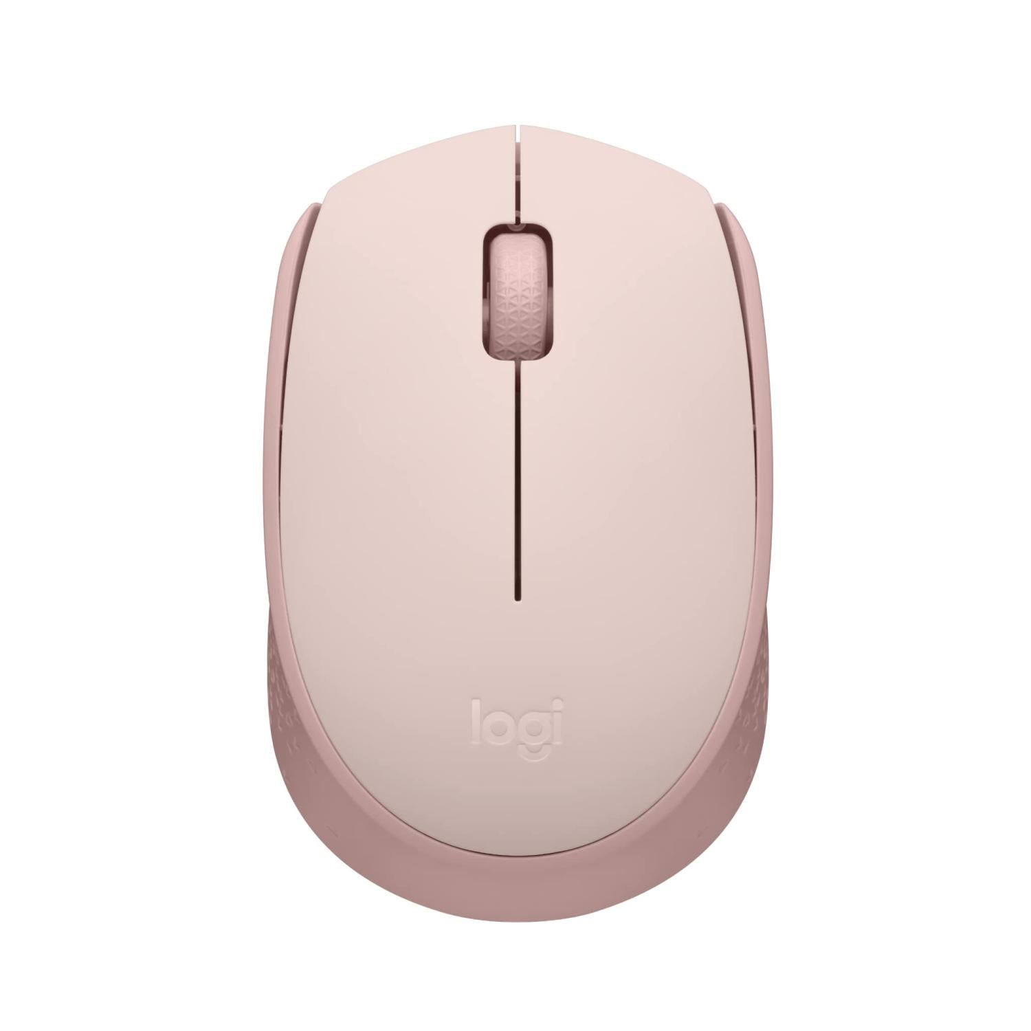 MOUSE INALAMBRICO USB PEQUEÑO OFICINA M170 ROSADO LOGITECH - 1