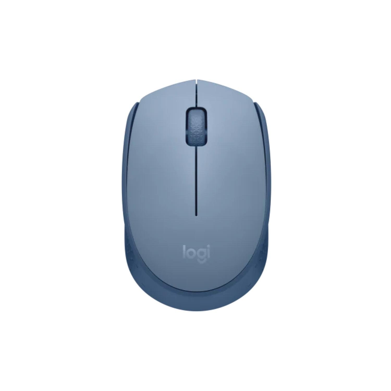 MOUSE INALAMBRICO USB 3 BOTONES CELESTE M170 LOGITECH - 1