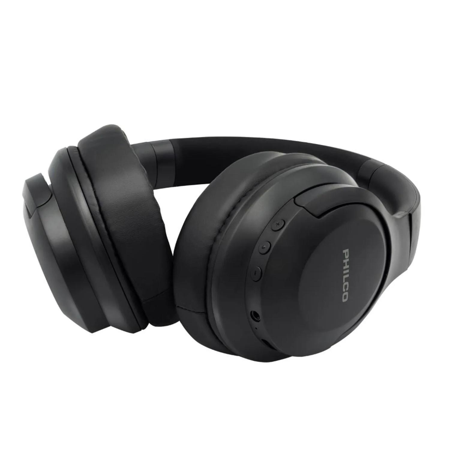 AUDIFONOS BLUETOOTH OVEREAR MANOS LIBRES NEGRO 750 PHILCO PRO - 2