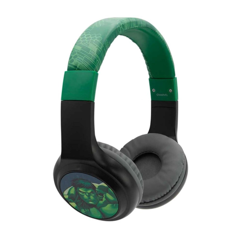 AUDIFONOS ALAMBRICOS OVEREAR HULK INFANTIL AVENGERS TEEN - 1