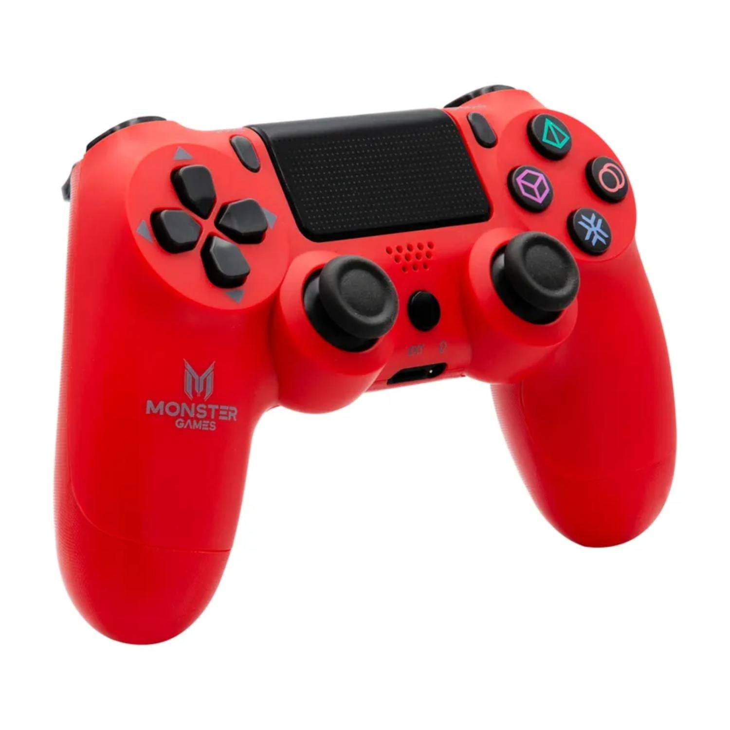 MONSTER JOYSTICK PS4 BLUETOOTH D-SHOCK P4 NARANJA MONSTER GAMES