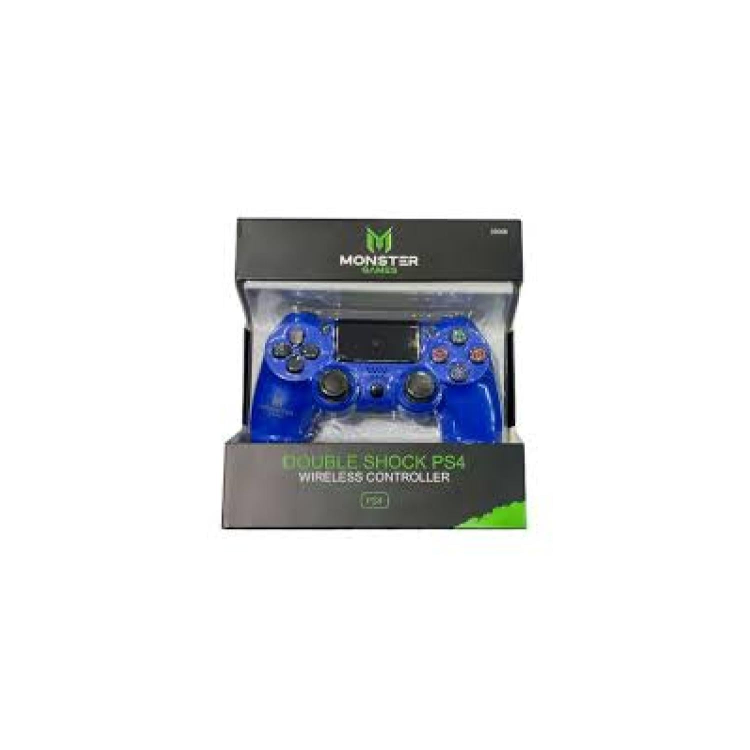 JOYSTICK PS4 BLUETOOTH D-SHOCK P4 AZUL MONSTER GAMES - 3