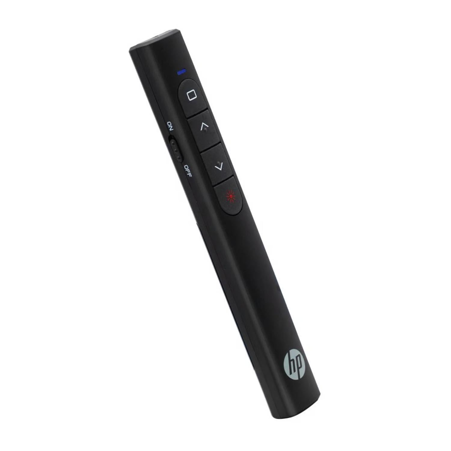 PUNTERO LASER PRESENTADOR RECARGABLE USB NEGRO SS10 HP - 1