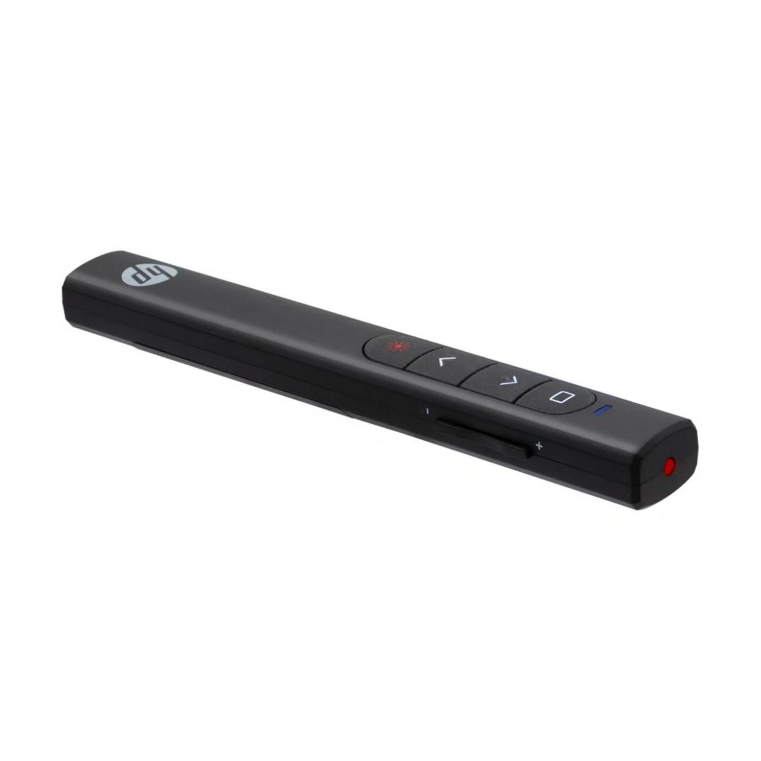 PUNTERO LASER PRESENTADOR RECARGABLE USB NEGRO SS10 HP - 2