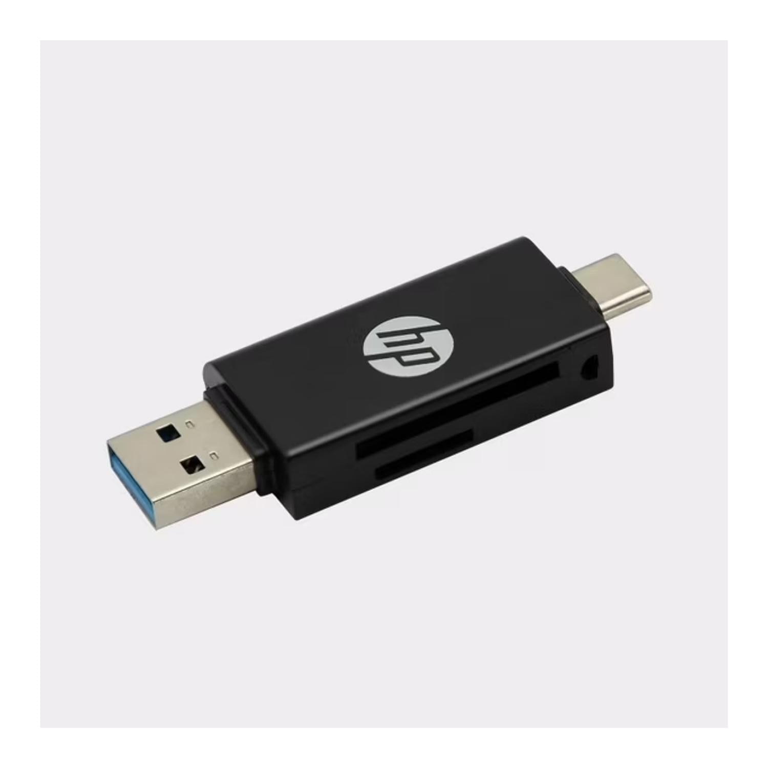 LECTOR DE TARJETAS SD MICRO SD USB Y USB C DHC-CT112 HP - 2