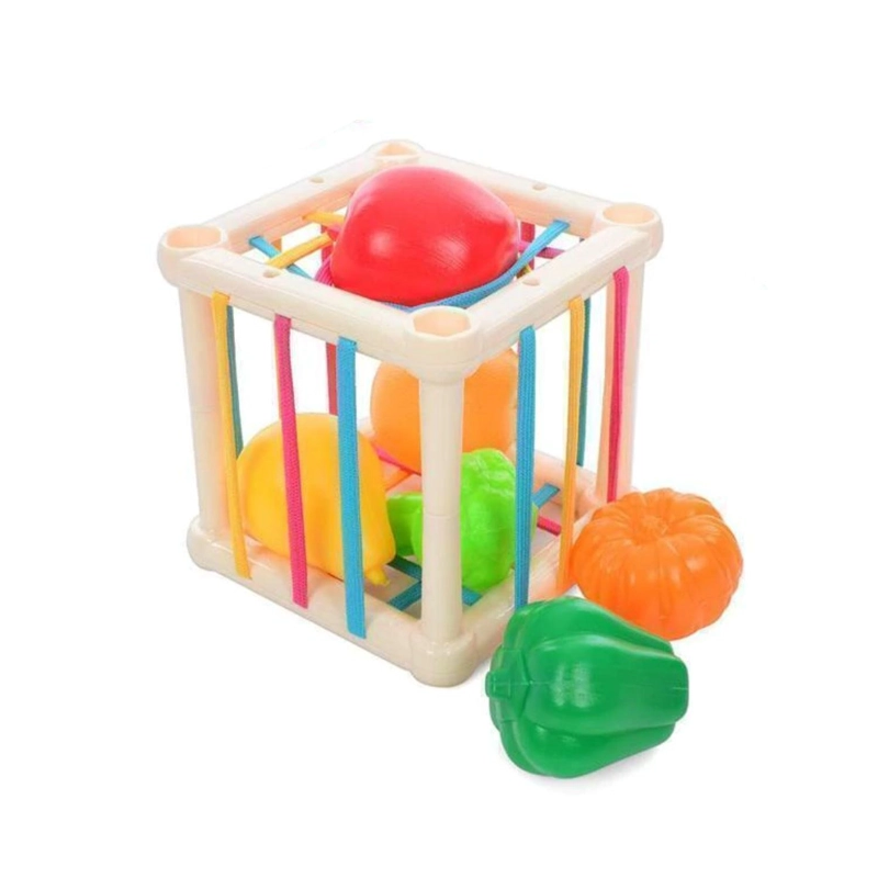 JUGUETE CANASTO DE FRUTAS Y VERDURAS INTERACTIVO INFANTIL - 1