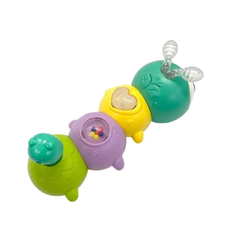 JUGUETE INTERACTIVO ORUGA DIDACTICA CON SONIDOS INFANTIL - 3