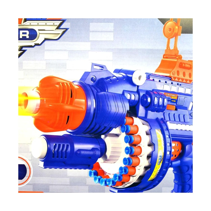 JUGUETE LANZADOR DE DARDOS BLASTER ACC AZUL INFANTIL - 2