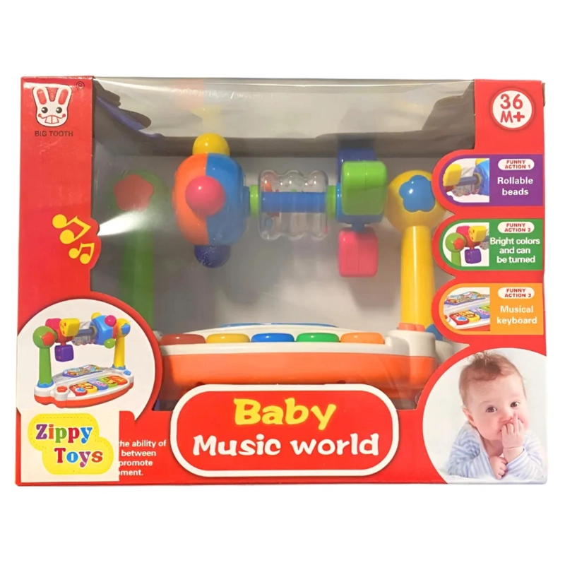 JUGUETE PIANO DIDACTICO CON LUCES Y SONIDOS INFANTILES - 4