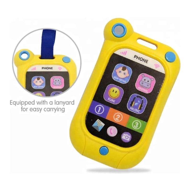JUGUETE TELEFONO SMARTPHONE INTERACTIVO NIÑOS CON SONIDOS - 2