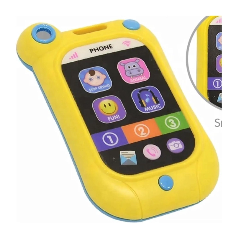 JUGUETE TELEFONO SMARTPHONE INTERACTIVO NIÑOS CON SONIDOS - 3