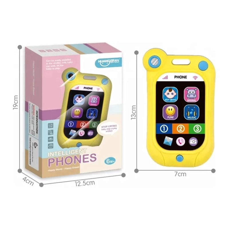 JUGUETE TELEFONO SMARTPHONE INTERACTIVO NIÑOS CON SONIDOS - 5