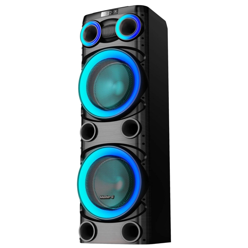 PARLANTE KARAOKE BLUETOOTH 150WX2 CONSOLA DJ MGKRAKEN MASTER G - 1