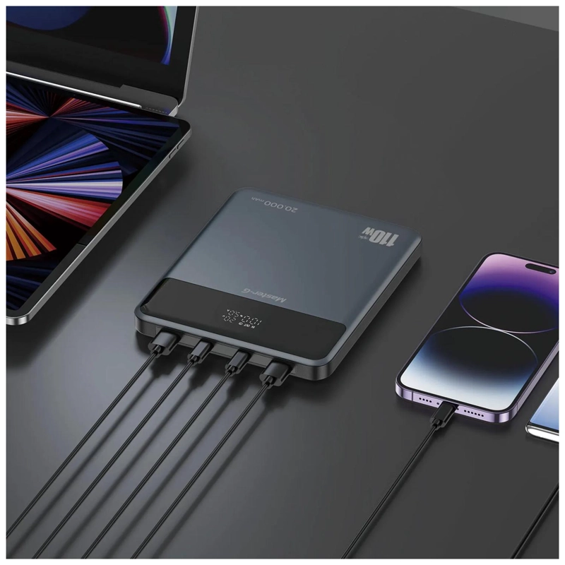 POWERBANK CARGADOR PORTATIL 20000MAH 110W NOTEBOOK MASTER-G - 2