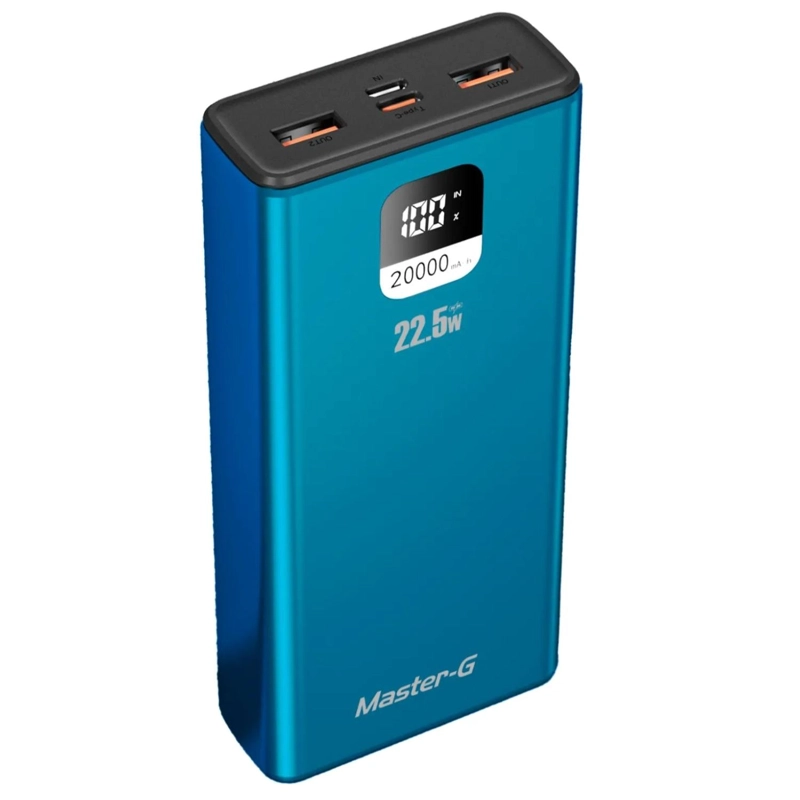 POWERBANK CARGADOR PORTATIL 20000MAH 22.5W UCP20LPD MASTER-G - 1