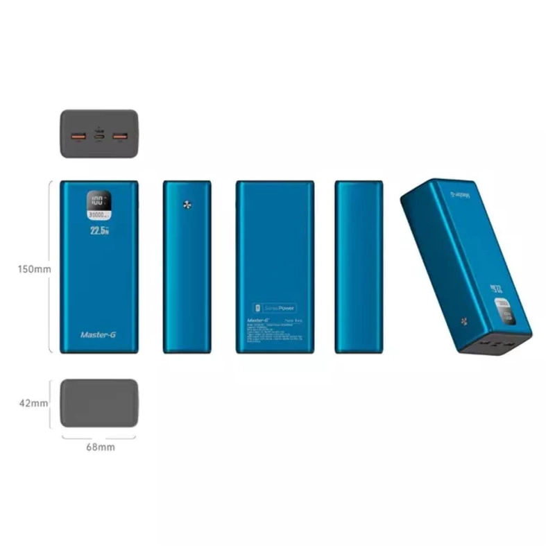 POWERBANK CARGADOR PORTATIL 30000MAH 22.5W UCP30LPD MASTER-G - 2