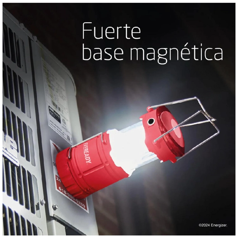 LINTERNA FOCO FAROL LED 350LM COMPACTABLE ROJO EVEREADY - 4