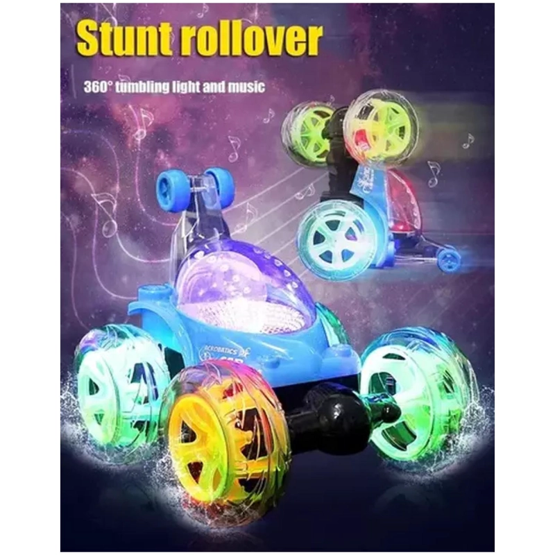 JUGUETE AUTO LOCO A CONTROL REMOTO GIROS 360° INFANTIL - 2