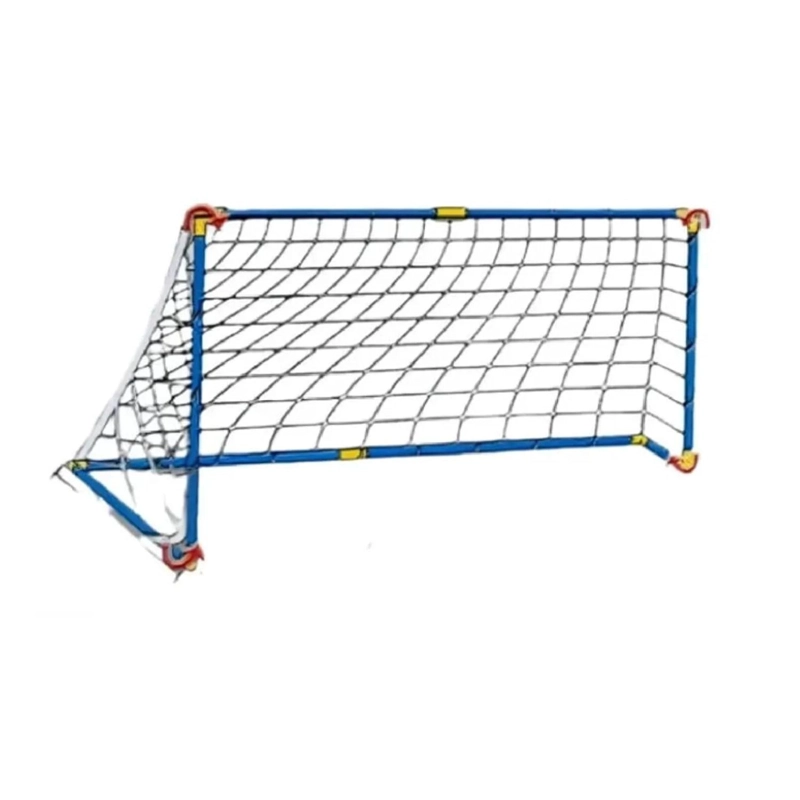 JUGUETE ARCO DE FUTBOL ARMABLE CON RED Y BALON INFANTIL - 1