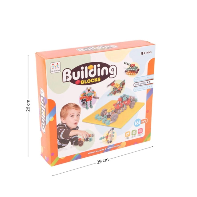 JUGUETE BLOQUES ARMABLES 161 PIEZAS INFANTIL INTERACTIVO - 1