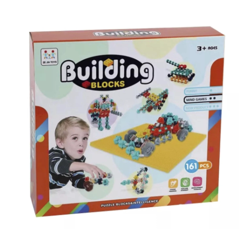 JUGUETE BLOQUES ARMABLES 161 PIEZAS INFANTIL INTERACTIVO - 2