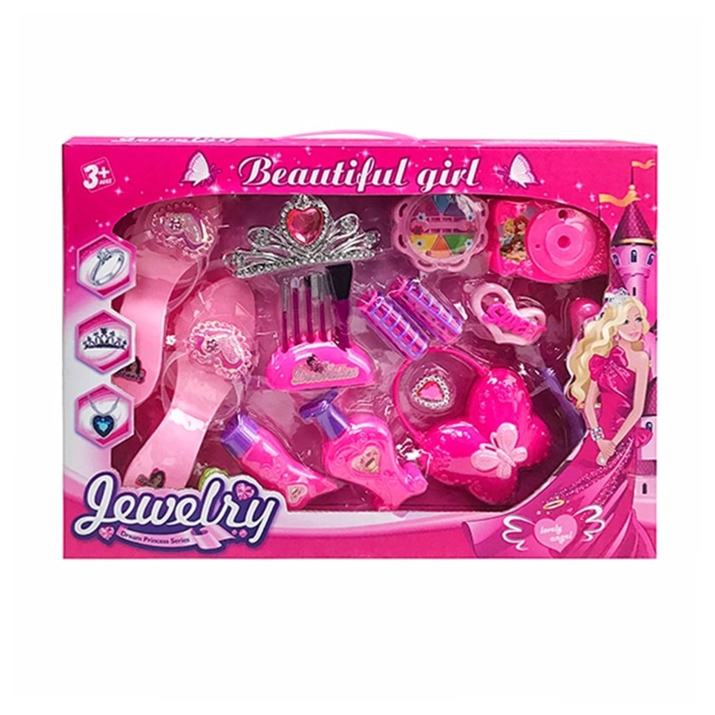 JUGUETE SET DE BELLEZA INFANTIL CON ACCEOSRIOS DE PRINCESA - 1