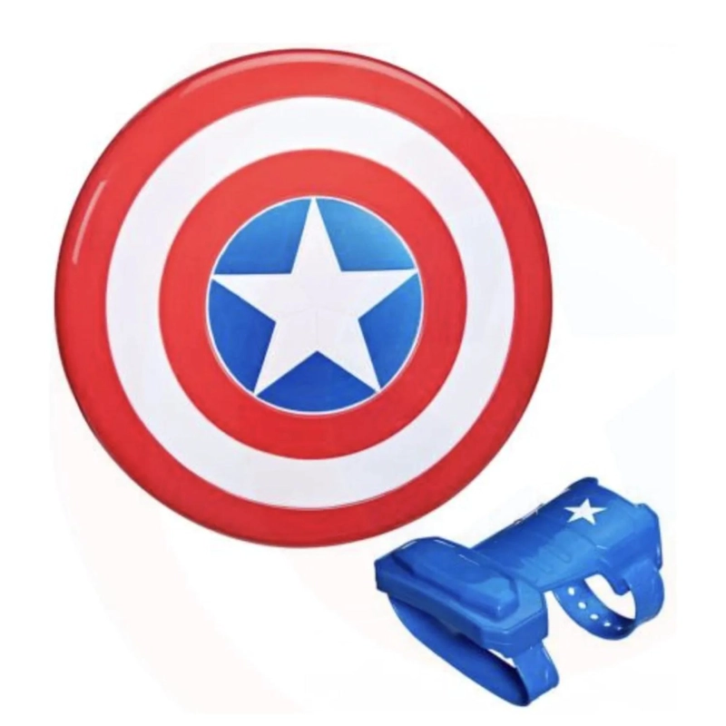 JUGUETE ESCUDO Y GUANTALETE CAPITAN AMERICA INFANTIL - 1