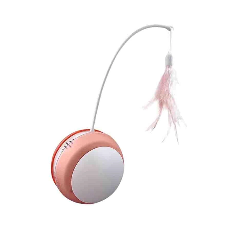 JUGUETE PELOTA INTELIGENTE CON CUERDA PARA GATOS MASCOTAS - 1