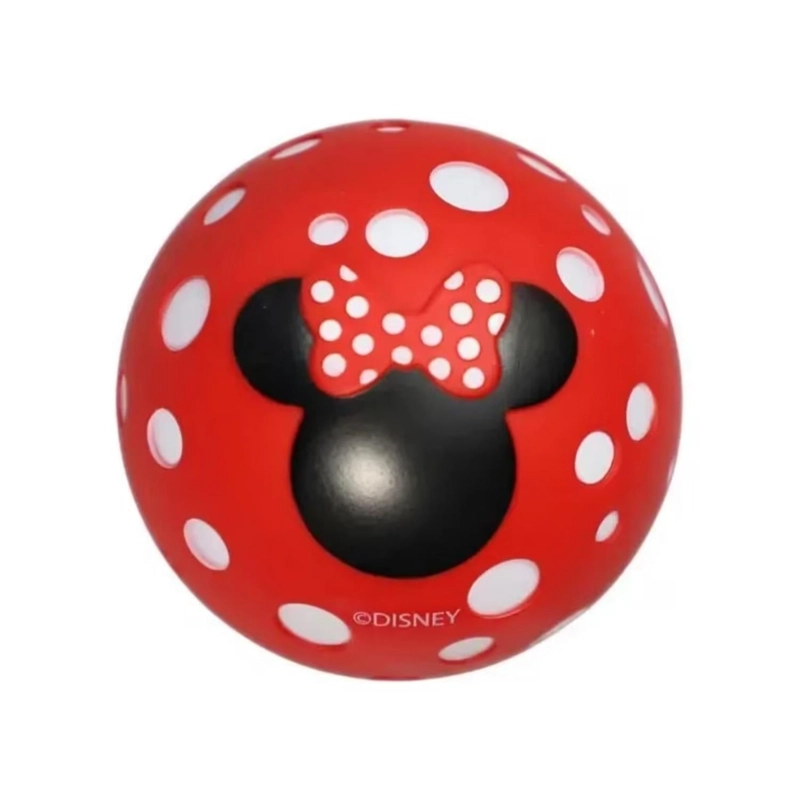 PELOTA DE JUGUETE ROJA MINNIE PARA PERROS MASCOTAS - 1