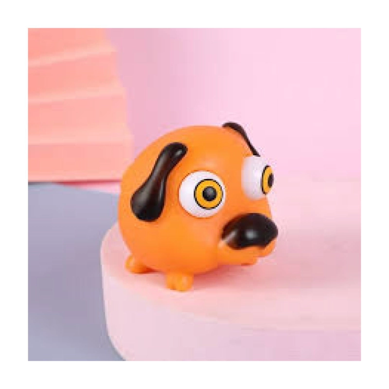 JUGUETE PARA MORDER PERRITO OJOS SALTONES 6X8CM PARA MASCOTAS - 3