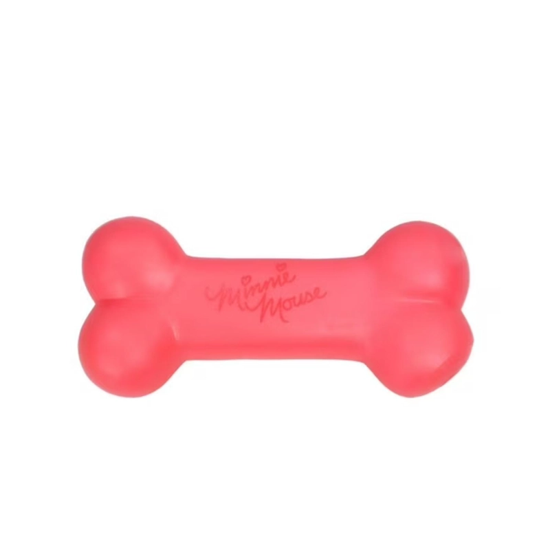 HUESO DE JUGUETE ROSADO MINNIE PARA PERROS MASCOTAS - 2