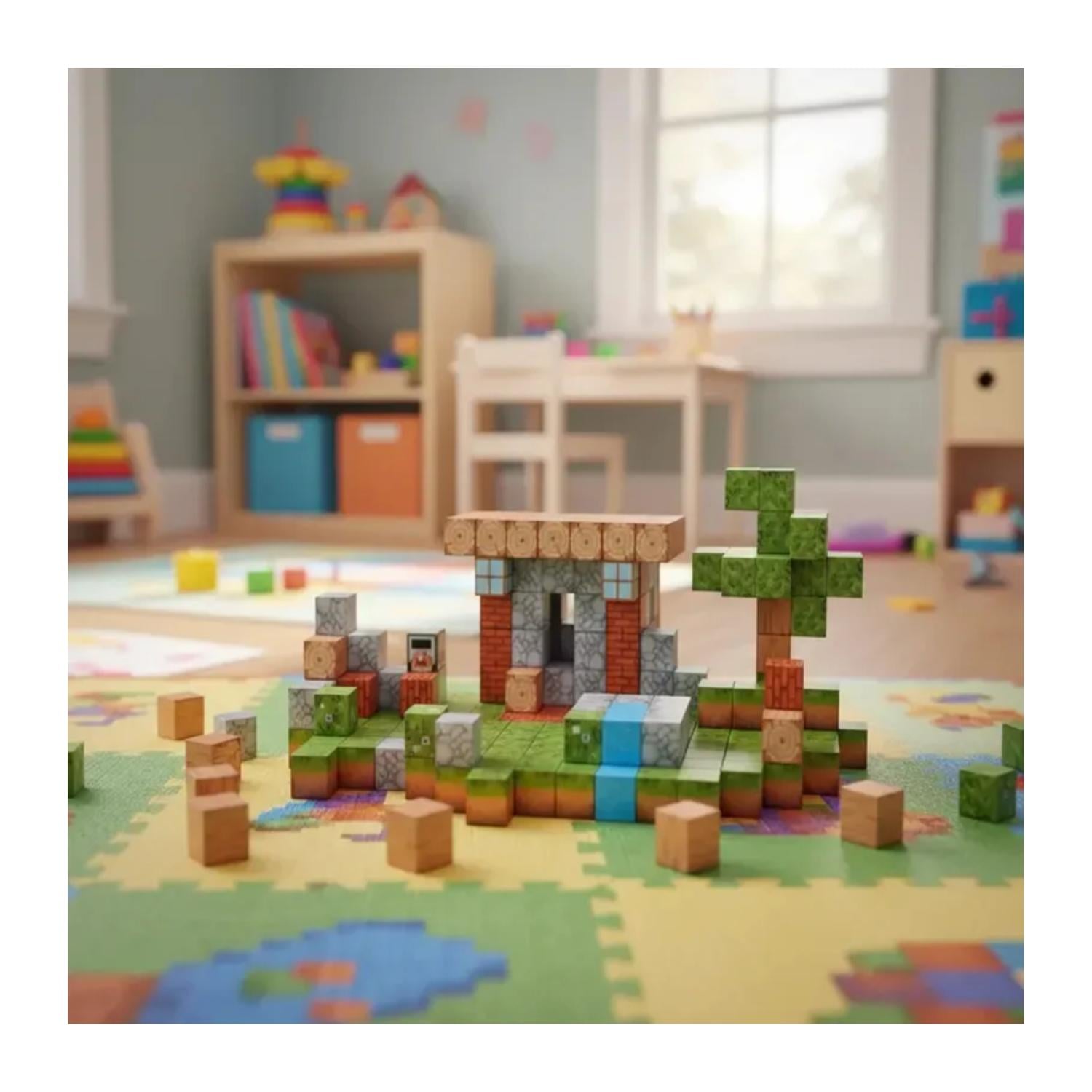 JUGUETE BLOQUES MAGNETICOS 312PCS ESCENAS INFANTIL - 1