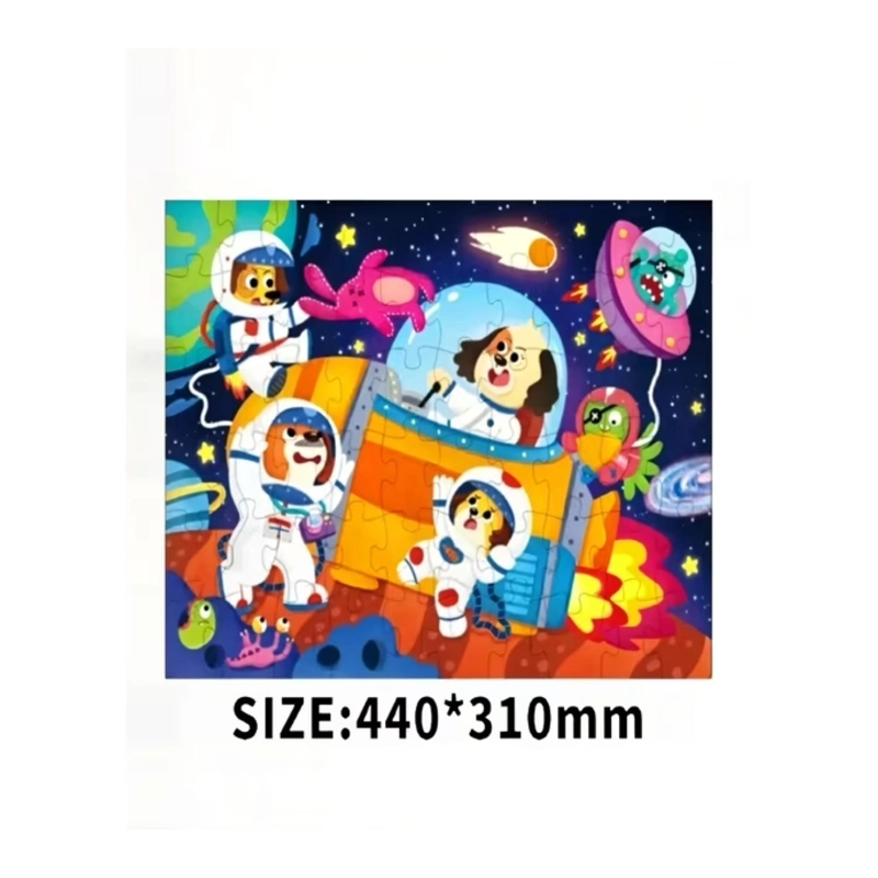 JUGUETE ROMPECABEZAS 60 PIEZAS ASTRONAUTA INFANTIL - 1