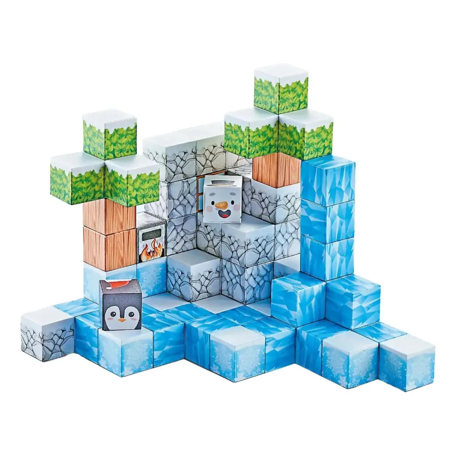JUGUETE BLOQUES MAGNETICOS 66PCS ESCENAS INFANTIL - 1