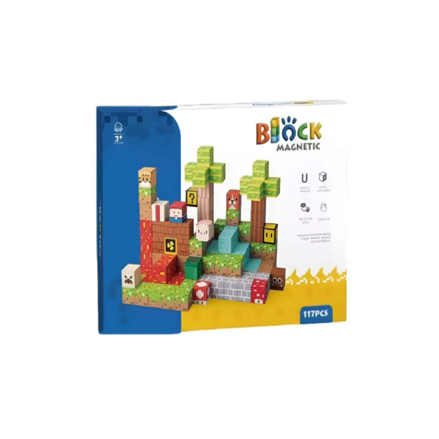 JUGUETE BLOQUES MAGNETICOS 117PCS ESCENAS INFANTIL - 3
