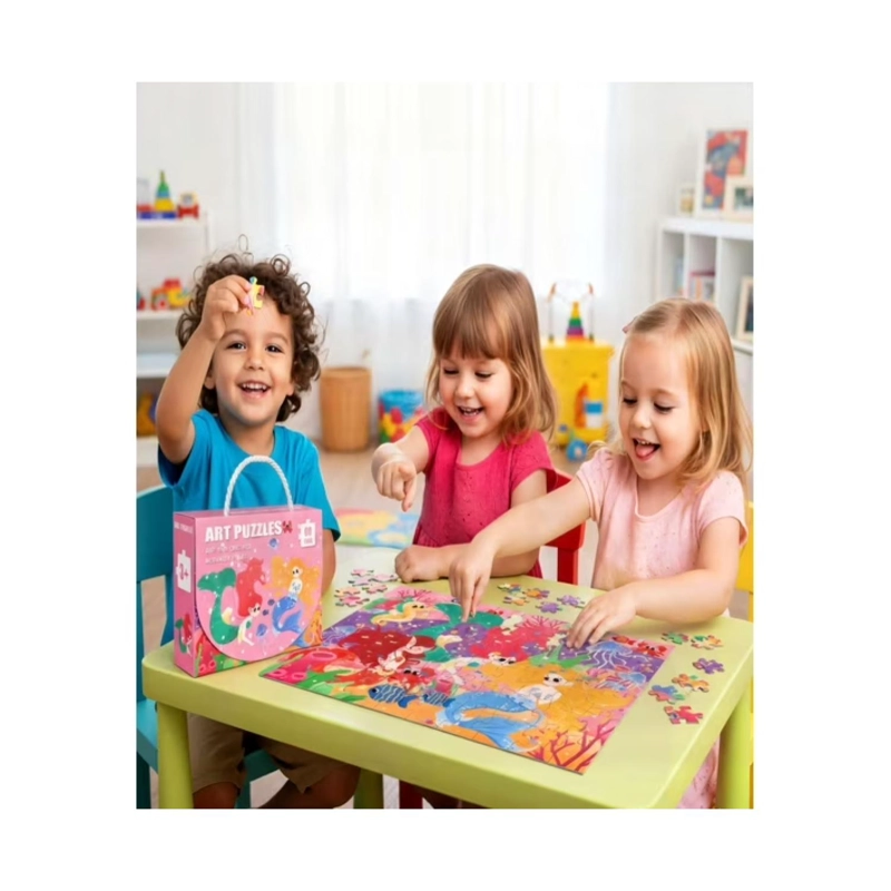 JUGUETE ROMPECABEZAS 60 PIEZAS SIRENITA INFANTIL - 3