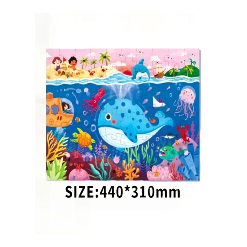 JUGUETE ROMPECABEZAS 60 PIEZAS SUBMARINO INFANTIL - 1