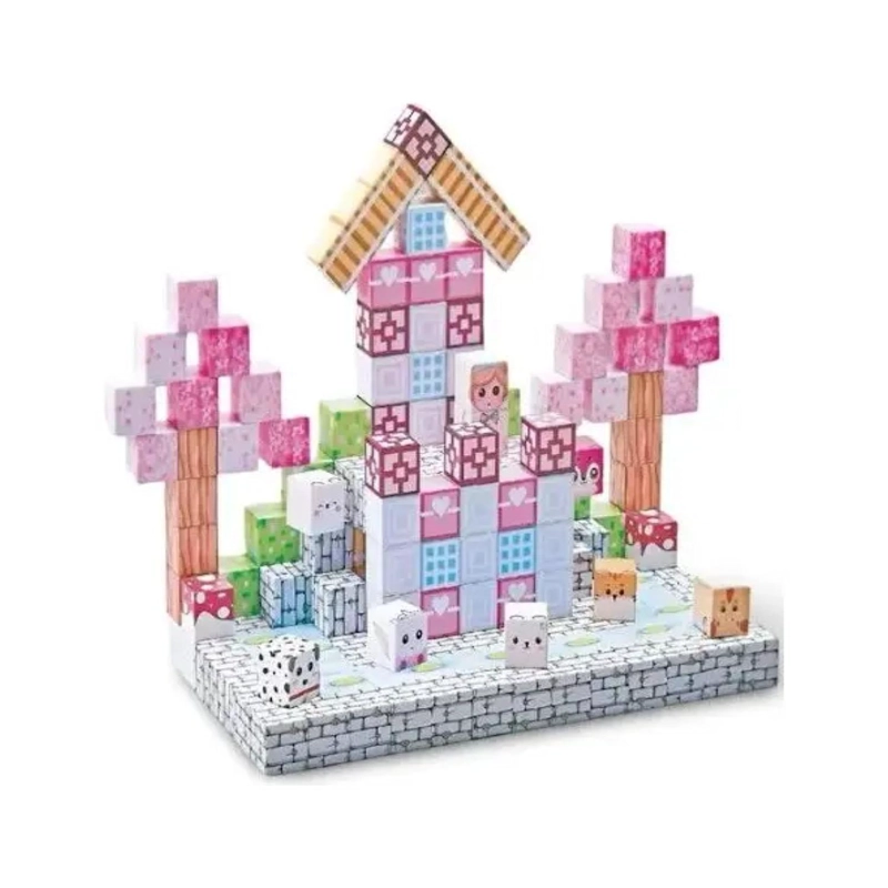 JUGUETE BLOQUES MAGNETICOS 193PCS ESCENAS INFANTIL - 1