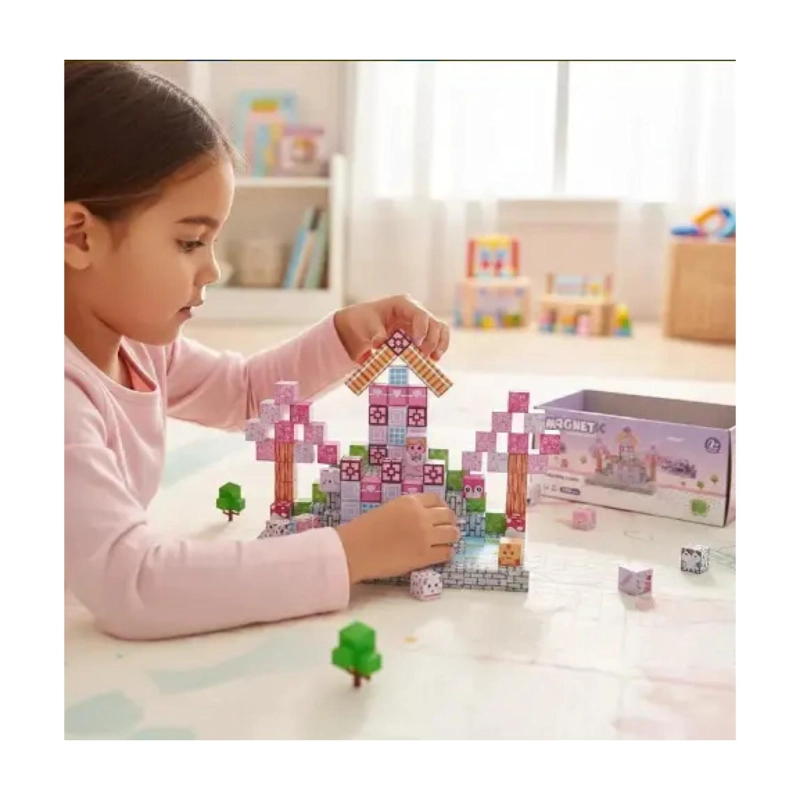 JUGUETE BLOQUES MAGNETICOS 193PCS ESCENAS INFANTIL - 2