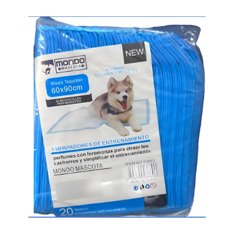SABANILLAS PACK 20  60X90CM DE ENTRENAMIENTO PARA PERROS MASCOTAS - 2