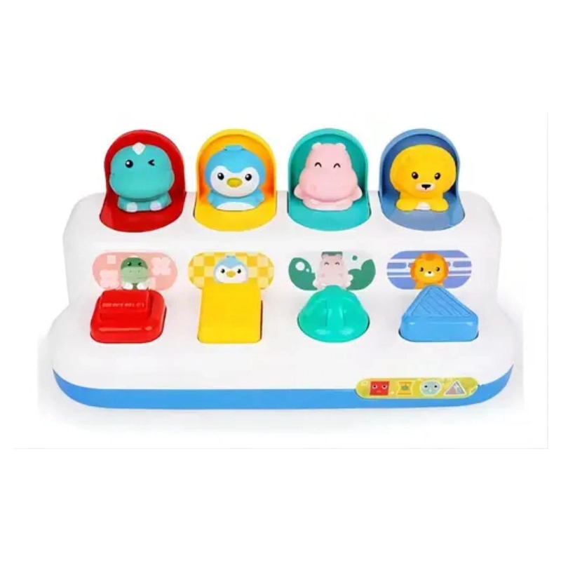 JUGUETE DIDACTICO INTERACTIVO POP UP ANIMALES INFANTIL - 1