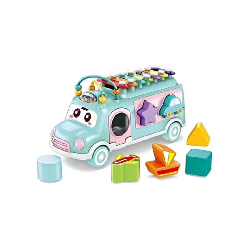 JUGUETE AUTOBUS XILOFONO DIDACTICO MUSICAL INFANTIL - 1