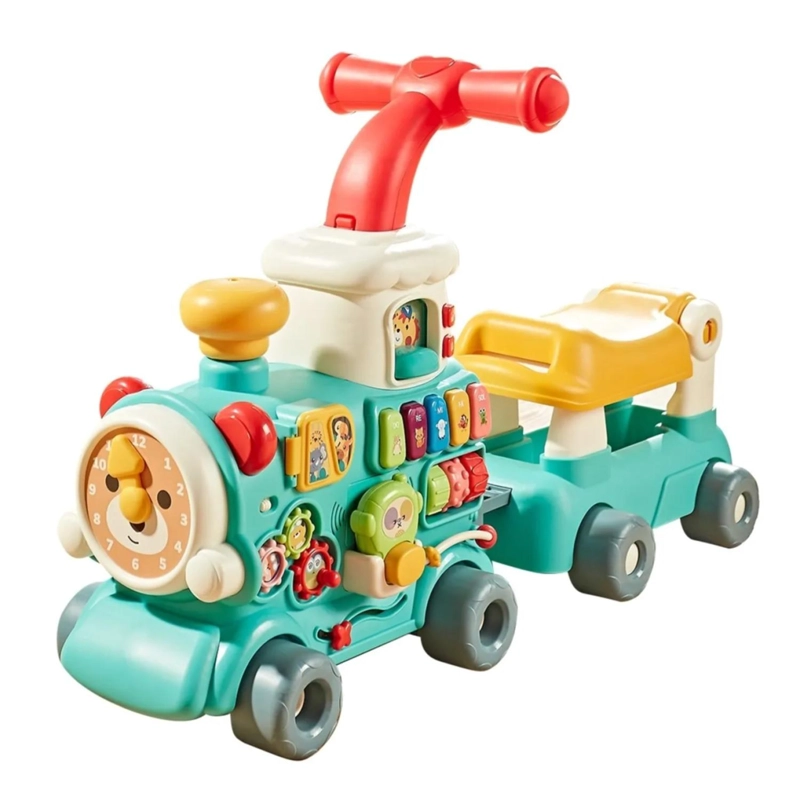 JUGUETE CAMINADOR ANDADERA 5 EN 1 DIDACTICA AZUL INFANTIL - 3