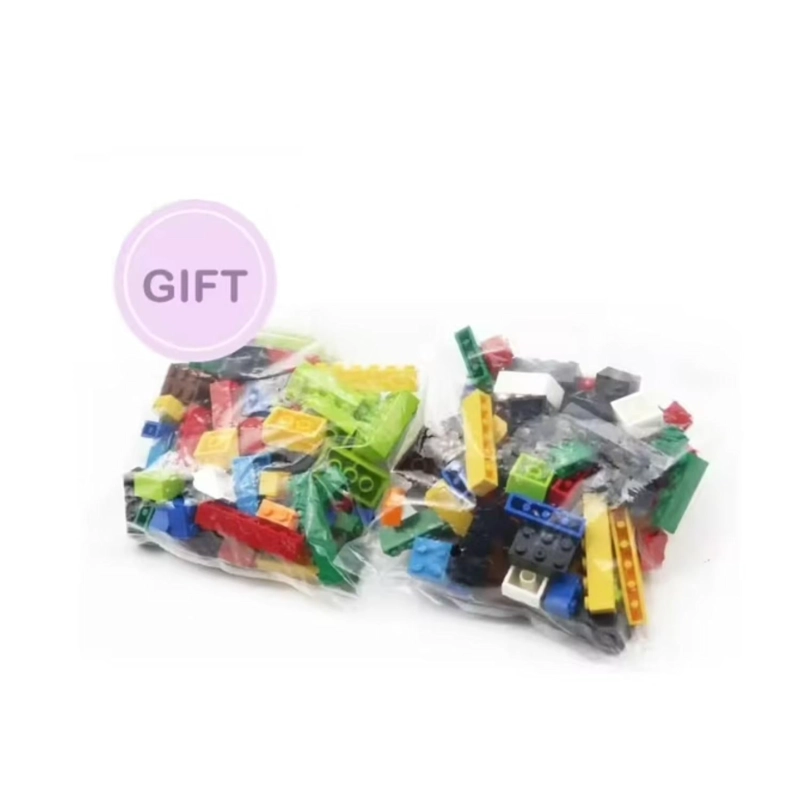 JUGUETE MESA DE BLOQUES 600 PIEZAS DIDACTICAS ROSA INFANTIL - 2